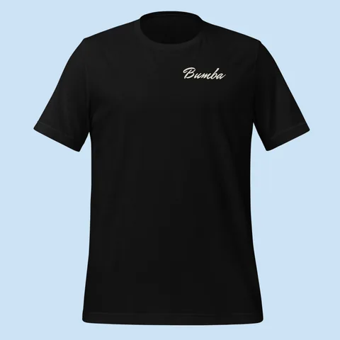 Classic Tee with the Deep Sea Bumba dog badge