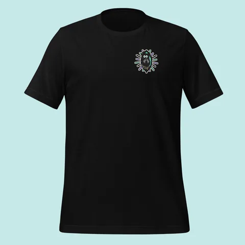 Classic Tee with a hand-drawn Bumba patch