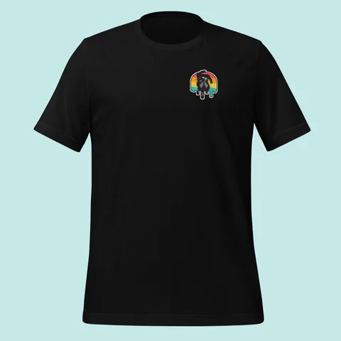 Classic Tee with a hand-drawn Bumba patch