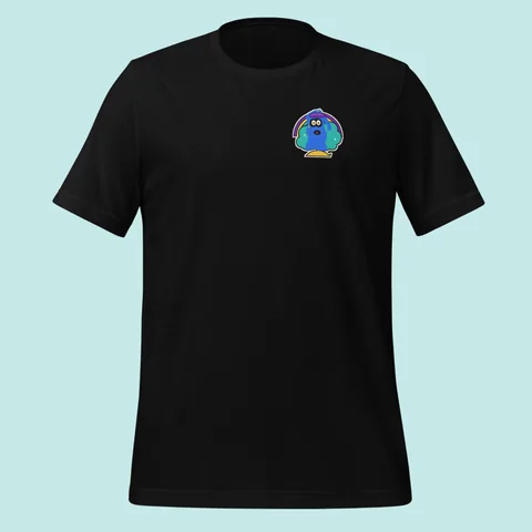Classic Tee with a hand-drawn Bumba patch