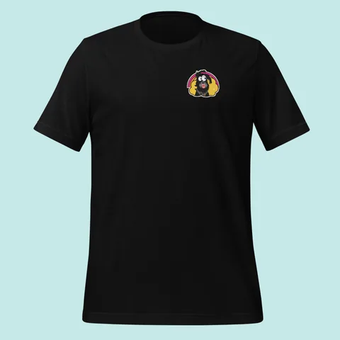 Classic Tee with a hand-drawn Bumba patch