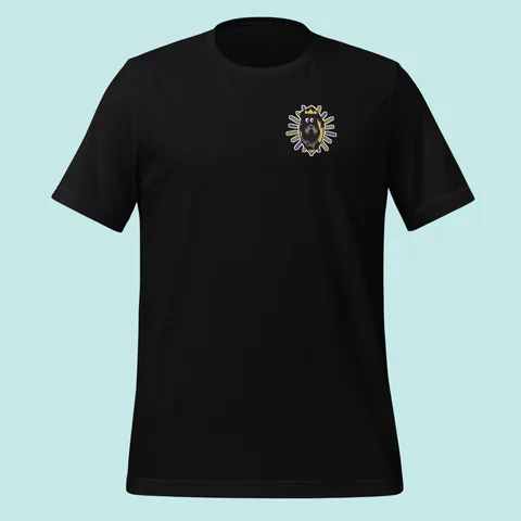 Classic Tee with a hand-drawn Bumba patch