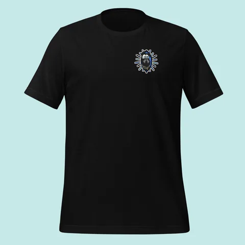 Classic Tee with a hand-drawn Bumba patch