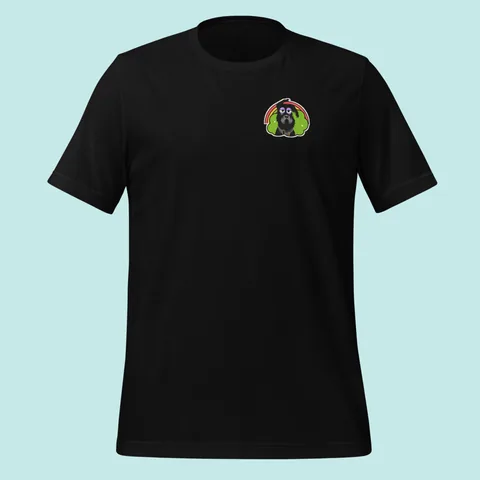 Classic Tee with a hand-drawn Bumba patch